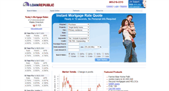 Desktop Screenshot of loanrepublic.com